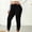 Black, variant on YHAJDS Plus Size Yoga Leggings for Women Elastic Waist Sports Casual Long Bottoms