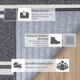 thumbnail image 5 of JAATOP Non-Slip Kitchen Mats, Absorbent Floor Mat Set of 2, Washable Floor Mat for Kitchen, 24"x 36"+ 24"x 60", Gray, 5 of 8