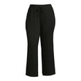thumbnail image 5 of Terra & Sky Women's Plus Size Knit Pants, 28" Inseam, 5 of 5