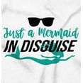 thumbnail image 2 of Mermaid In Disguise Cute Beach Day Youth T Shirt Tee Girls Infant Toddler Brisco Brands 12M, 2 of 5