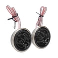 thumbnail image 2 of Fyydes Mini Tweeter,Pair Car Mini Tweeter Speaker 130W Maximum 20W RMS 4Ω 12V Universal for Audio System,Car Audio Tweeter, 2 of 8