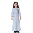 thumbnail image 4 of Vividxx Girls Dresses Girls Floral Embroidered Long Dress Ethnic Bohemian Summer Casual For Kids Toddler Outfit 8-9 Years, 4 of 8
