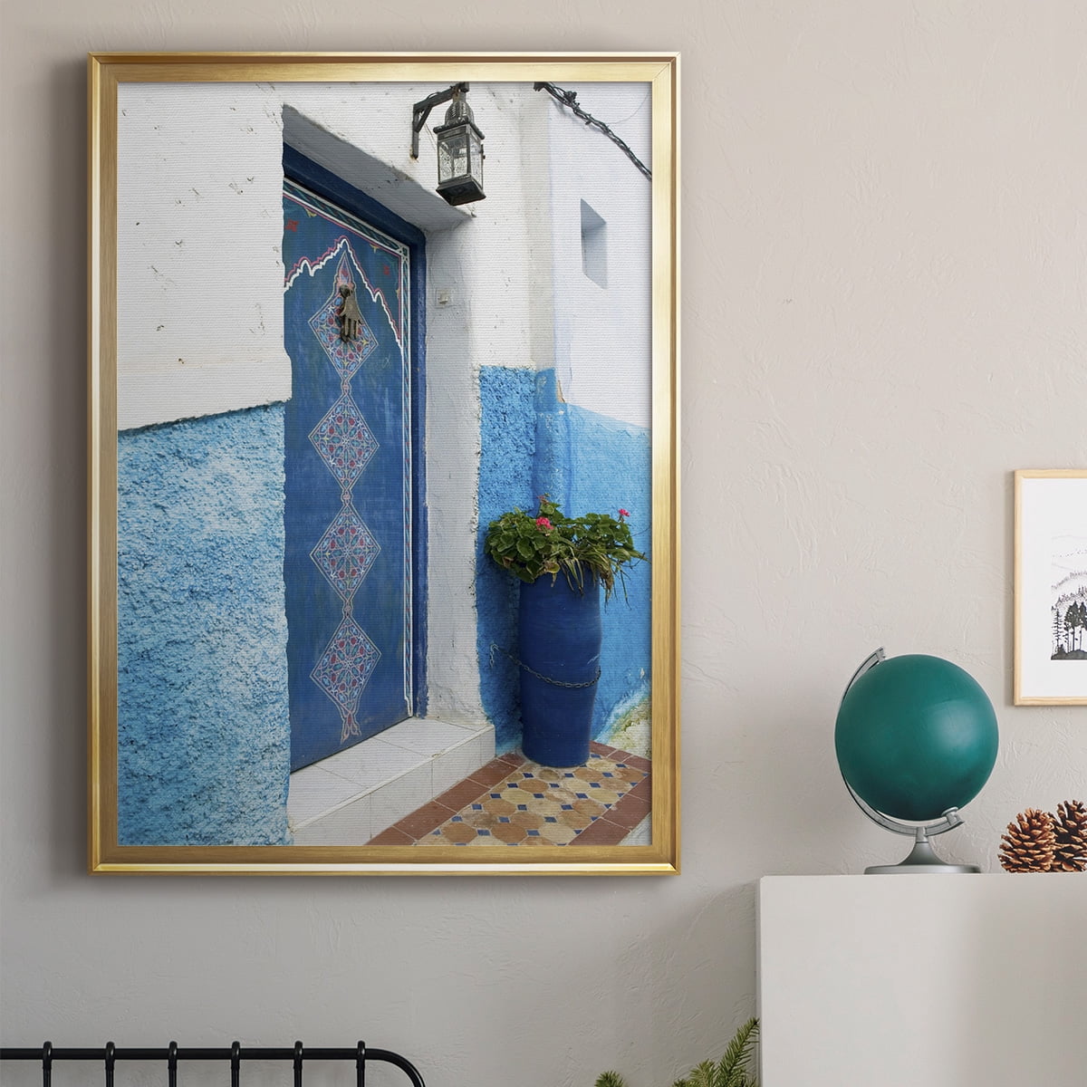 Morocco Door Premium Classic Framed Print - Ready to Hang