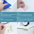 thumbnail image 6 of Unique Bargains Desk Table Edge Foam Corner Cushion Guards Soft Bumper Protector 10pcs White, 6 of 7