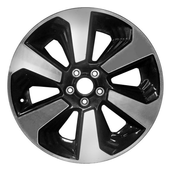 Remanufactured Machined and Painted Black Aluminum Wheel 17 x 7 S04701 fits 2017-2018 Subaru Forester