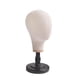 thumbnail image 5 of Cabeza de maniquí de lona con soporte para auriculares resistente, modelo de cabeza de maniquí, cabeza de exhibición de peluca Fondo negro, 5 of 9