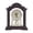 Brown, variant on Vintage Mantel Clock with Pendulum, Table Clock for Home Decor, Farmhouse Traditional Shelf Clocks Battery Powered for Living Room and Bedroom Decoration