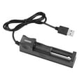 thumbnail image 1 of Langgg Chargeur USB Universel 1 Emplacement pour Batterie LED Charge Intelligente pour Batteries Li-ion Rechargeables, 1 of 9