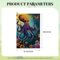 thumbnail image 6 of ONETECH Octopus Flowers Butterfly Golf Towel Golf Accessories and Gifts 24x16in 2PC, 6 of 7