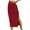 #191 Red Dress, variant on Rvkxad Women's Skirts Sexy Ruched Bodycon Midi Skirt High Waist Elasticity Tight Casual Club Pencil Skirt Black
