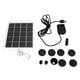 thumbnail image 1 of Bomba de agua solar para fuente de 3 W y 5 V, 120 l/h, para jardín, estanque exterior, 1 of 14