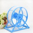 thumbnail image 1 of Jouets d'Exercice pour Animaux de Compagnie Roue de Sport Cage Silencieuse pour Hamster Jogging Rat Course Bleu, 1 of 7