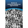Dover Thrift Editions: Black History: Book of African-American Quotations (Paperback)