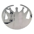 thumbnail image 2 of Royal Crown Belt Buckle Fleur de lis bling Bride Silver Metal Princess Fashion, 2 of 2