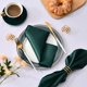 thumbnail image 2 of 6pcs 12"x12" Resuable Napkins Satin Polyester Napkin Handkerchief Cloth Diner Banquet Wedding Party Home Christmas Decorations, 2 of 4