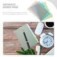 thumbnail image 3 of WHAMVOX 32pcs Daily Use Binder Dividers Office Binder Tabs Household Tab Dividers Book Supply, 3 of 8