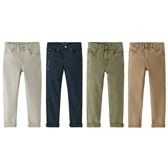 Usaibhir Boys Distressed Jeans, Big Boy & Little Kids Stretch Slim Fit Pants, Ripped Denim Jeans for Boys 2-10 Years