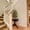 A-8A, variant on MMJ Christmas Tree 18in Green Artificial Flame Retardant with Woven Basket Base for Tabletop Entryway Fireplace Christmas Decorations