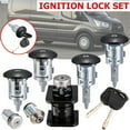 thumbnail image 2 of 7Pcs Car Barrel Door Locks Keys Set 4359018 1C1A-V22050- for TRANSIT Mk6 2000 2001 2002 2003-2006, 2 of 8
