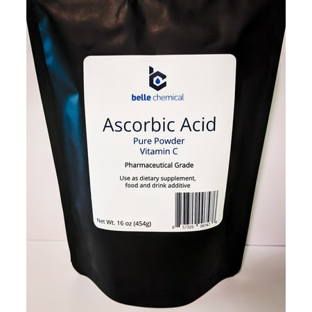 - Pure Ascorbic Acid (Vitamin C) Pharmaceutical Grade, Non-GMO, Allergen Free (1 Pound)