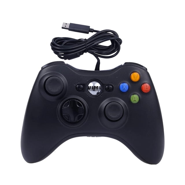 Control VIMI Para Xbox 360 Y PC Windows Gamepad Alámbrico negro