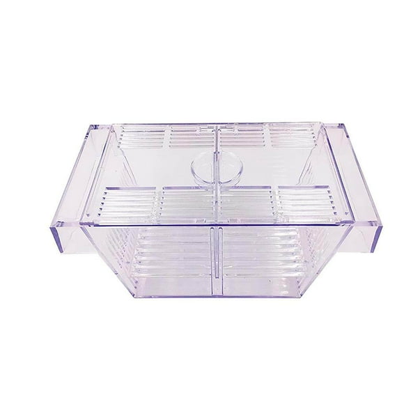 Transparent Acrylic Fish Breeding Isolation Box Aquarium Hatchery Incubator fish Holder