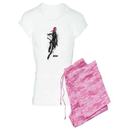 

CafePress - Black Widow - Women s Light Pajamas