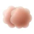 thumbnail image 3 of Nippeez by Shapeez: Non-adhesive petal-shaped 4" wide silicone nipple covers with seamless tapered edges, 3 of 5