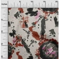 thumbnail image 2 of oneOone Rayon Maroon Fabric Abstract Texture Craft Projects Decor Fabric Printed By The Yard 56 Inch Wide, 2 of 4
