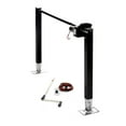 thumbnail image 3 of Stromberg Carlson Trailer Landing Gear LG-3 Fifth Wheel Landing Gear; 5000 Pound Capacity; 19-7/8 Inch Stroke/Inner Tube Extends Additional 15 Inch; 1 Inch At A Time; Black, 3 of 5