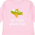 thumbnail image 4 of Inktastic My First Plane Trip Airplane Travel Boys or Girls Long Sleeve Toddler T-Shirt, 4 of 5