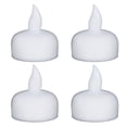 thumbnail image 1 of Juego de velas de luz Led con forma de vela pequeña sin llama, velas candelitas con pilas blancas cálidas para fiesta en casa de vacaciones, 1 of 5