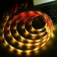 thumbnail image 4 of Tira de luces LED YONGSHENG con control remoto de 6,56 pies funciona con pilas 24 teclas, 4 of 5