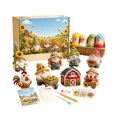 thumbnail image 6 of 9‑Piece Fantasy Crochet DIY Kit, Complete Gnome Themed Crochet Starter Set with Yarn, Hook and Step‑by‑Step Instruction Booklet, Hand‑Making Craft Kit for Decor & Gift, 6 of 7