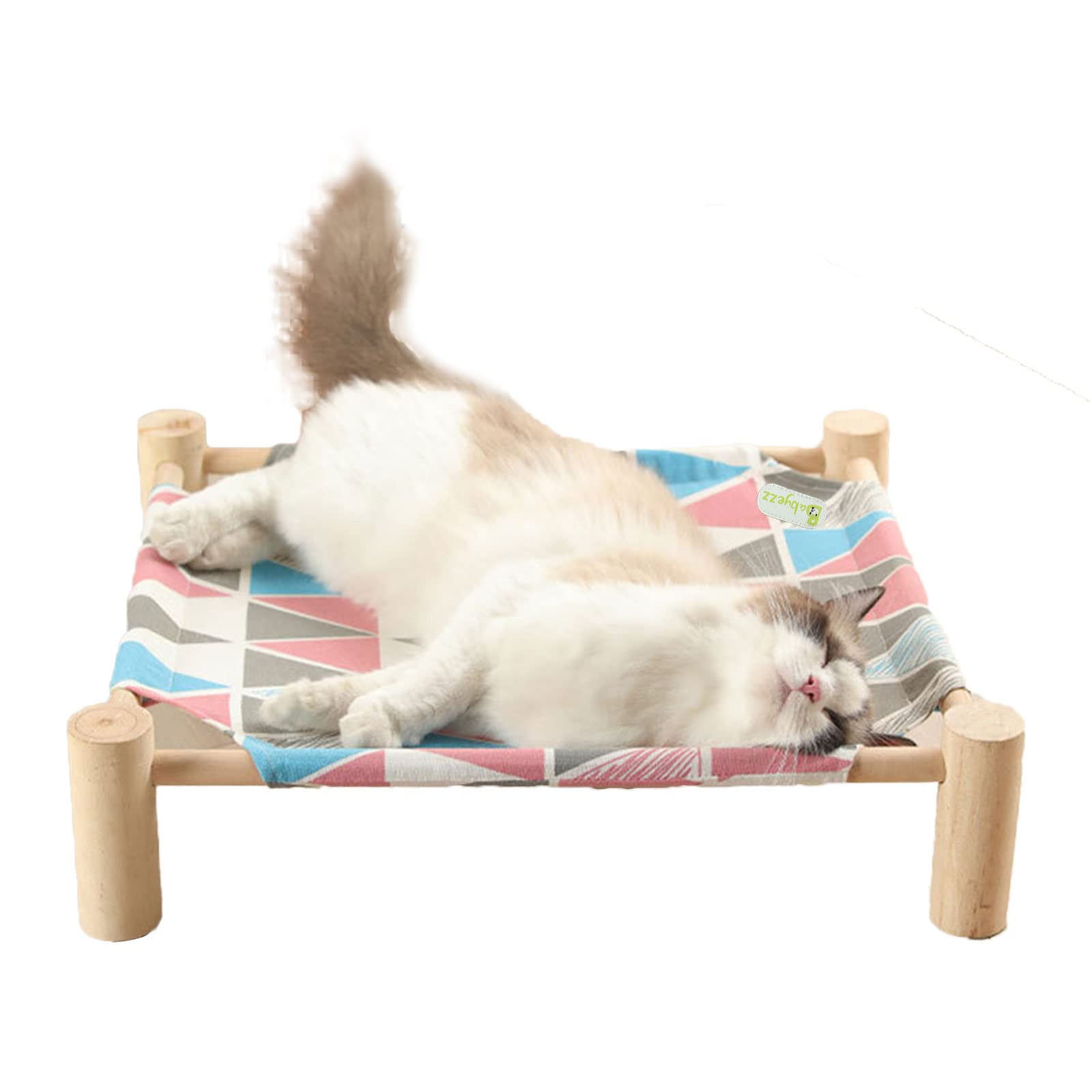  Primetime Petz Pet Lounge, Raised Indoor Pet Bed for Cats or  Small Dogs, Reversible Fabric Hammock : Everything Else
