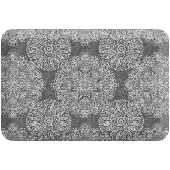 GelPro Kitchen Foam Mat Lorraine, 20" x 30", Grey