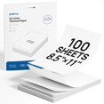 thumbnail image 1 of Papel para impresora térmica POLONO D810, tamaño carta estadounidense, 100 hojas, 1 of 7
