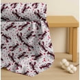 thumbnail image 4 of Soimoi Cotton Voile Fabric Dot & Lobster Ocean Print Fabric by The Yard 42 Inch Wide, 4 of 7
