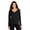 District Made, variant on District Made Ladies Drapey Long Sleeve Tee-2XL (Black)