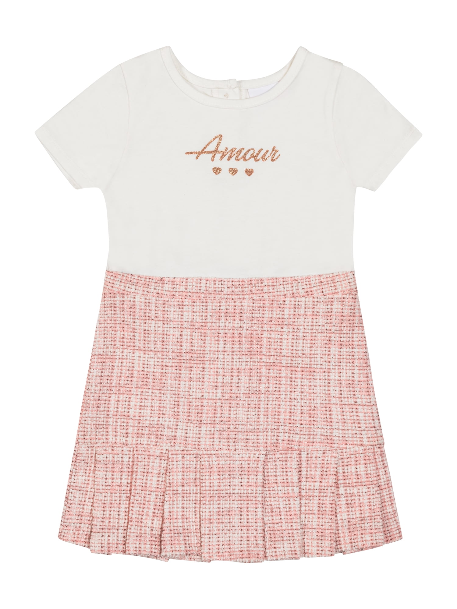 Little Lass Toddler Girls 2-Piece Dress and Jacket Set, Sizes 2T-4T