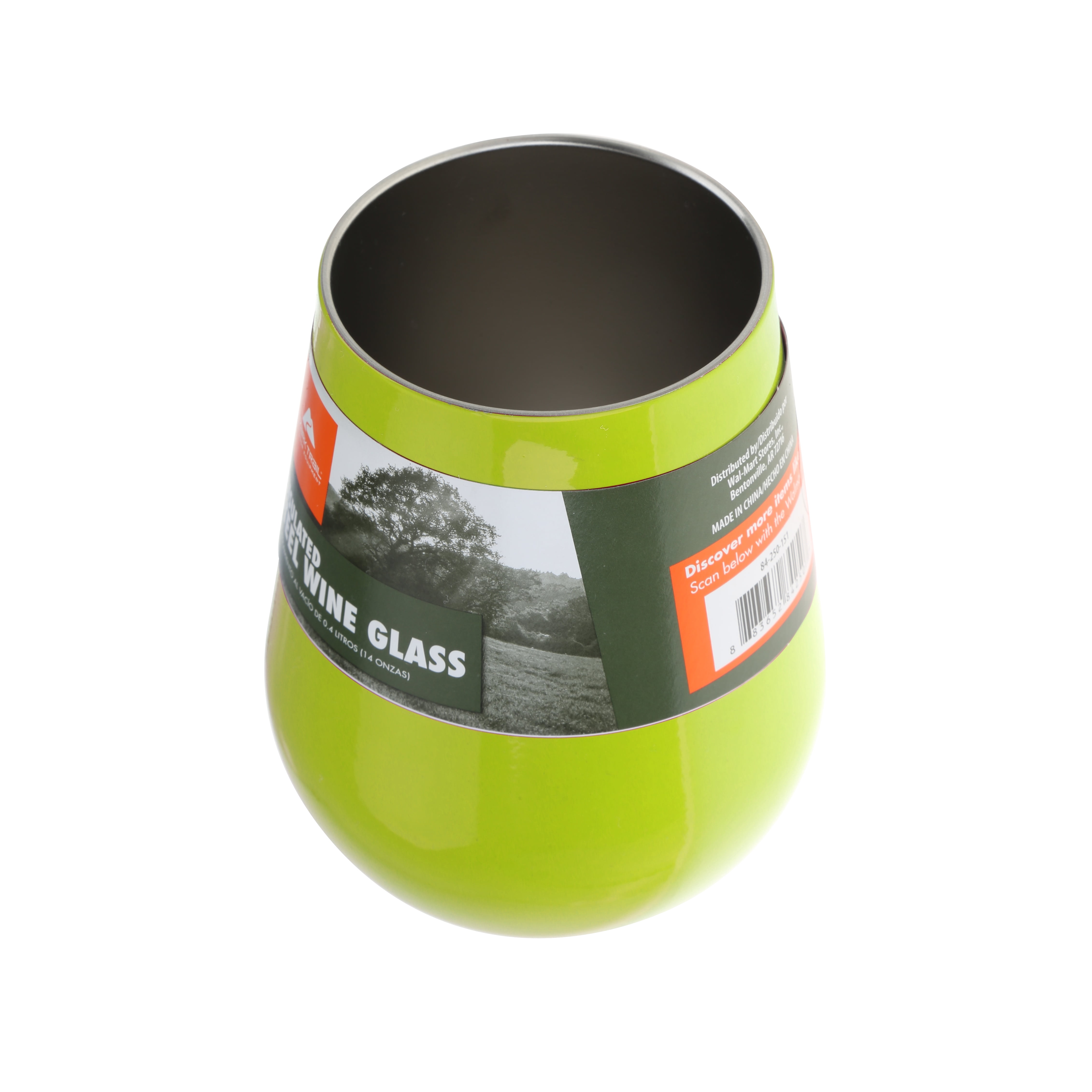 Green wine tumbler