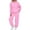 Pink, variant on TMOYZQ Womens 2 Piece Outfits Lounge Pullover Hoodie Sweatsuit Sets Oversized Long Sleeve Sports Sweatshirt Baggy Fall Fashion Sweatpants with Pockets