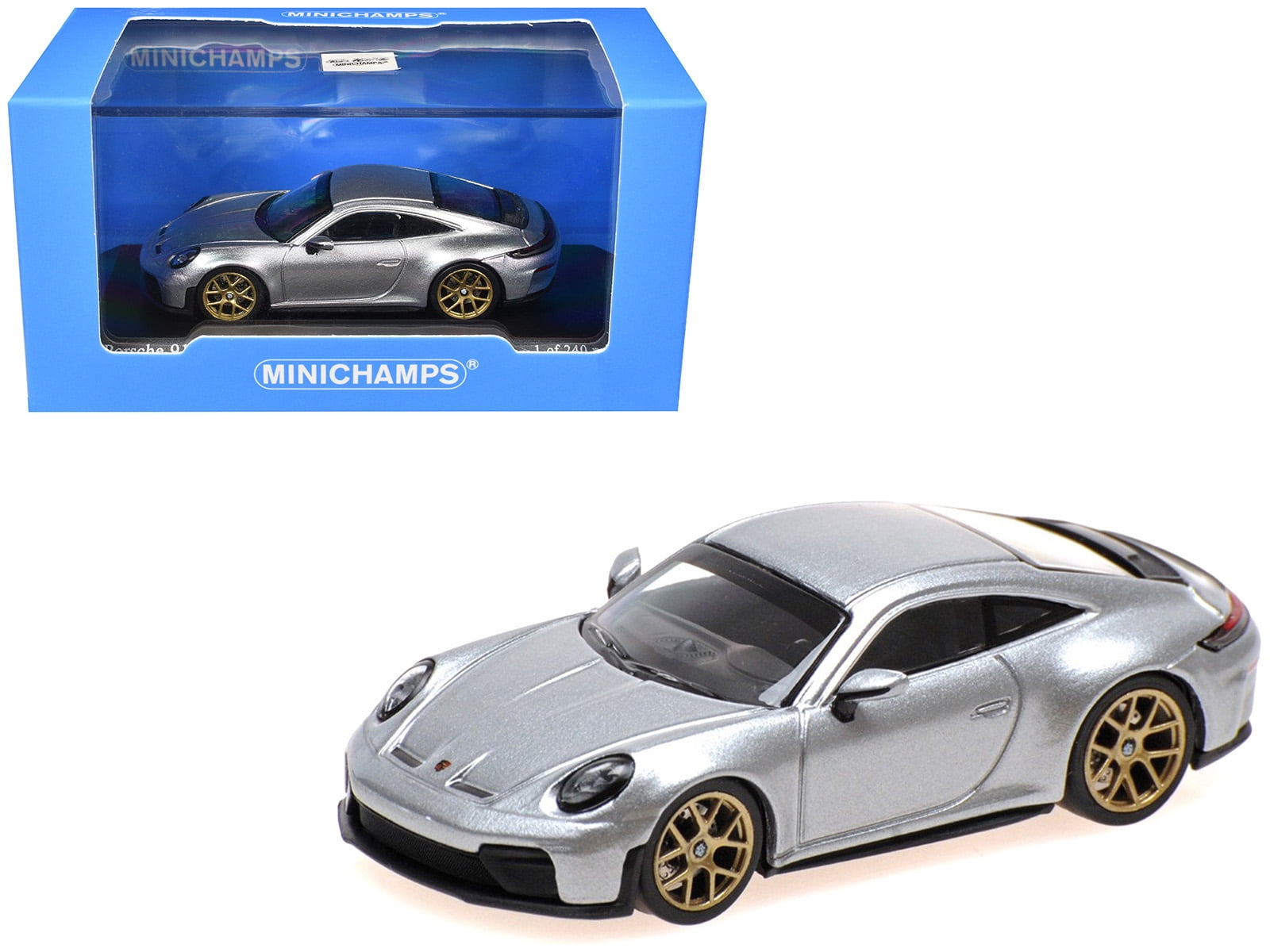 Porsche 911 (997) GT3 Yellow 1/18 Diecast Car Mode - Walmart.com