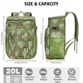thumbnail image 3 of Backpack Cooler Portable Backpack Coolers Insulated Leak Proof,Lunch Backpack for Travel,Beach,Camping,Picnic,Lunch Backpack for Office Workers Family Travelers, 3 of 6