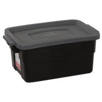 Rubbermaid 18 Gallon Tough Lids Storage Container Bin, Roughneck