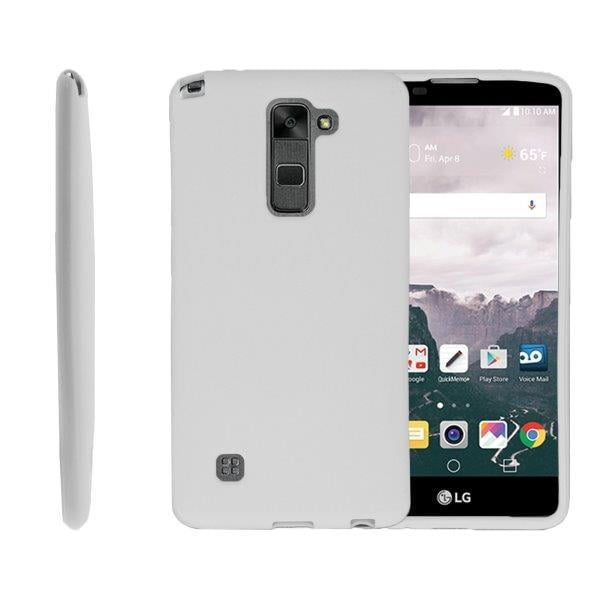 Turtlearmor A For Lg Stylus 2 Lg G Stylo 2 Lg Stylo 2 V Flexible Case Slim Fitted Tpu Case White Walmart Com Walmart Com