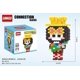 thumbnail image 3 of 200 piezas + One Piece Anime Building Blocks Kakashi Luffy Gaara Chopper Modelo Connection Mini Brick Figures Juguetes para niños, 3 of 5