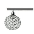 thumbnail image 5 of JONATHAN Y Maeve 23" 3-Light Iron/Glass Contemporary Glam LED Vanity Light, Chrome, 5 of 6