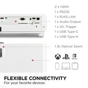 ViewSonic PX749-4K 4K UHD Gaming Projector 4000 Lumens 240Hz Xbox HDR