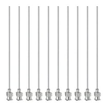 Uxcell 10pcs 17G Stainless Steel Dispensing Needles, 4" Glue Needle Tube Blunt Tip
